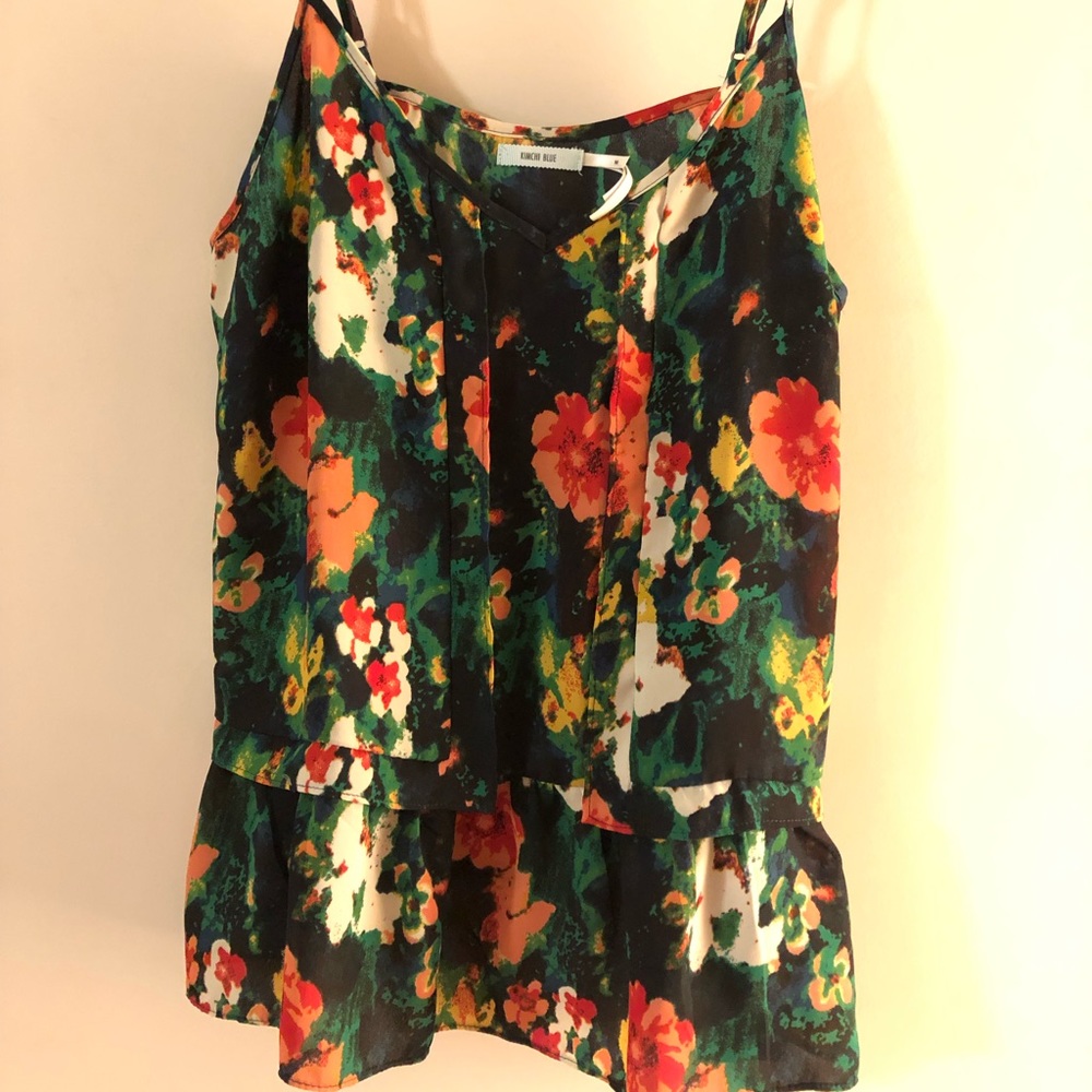Urban flower print top